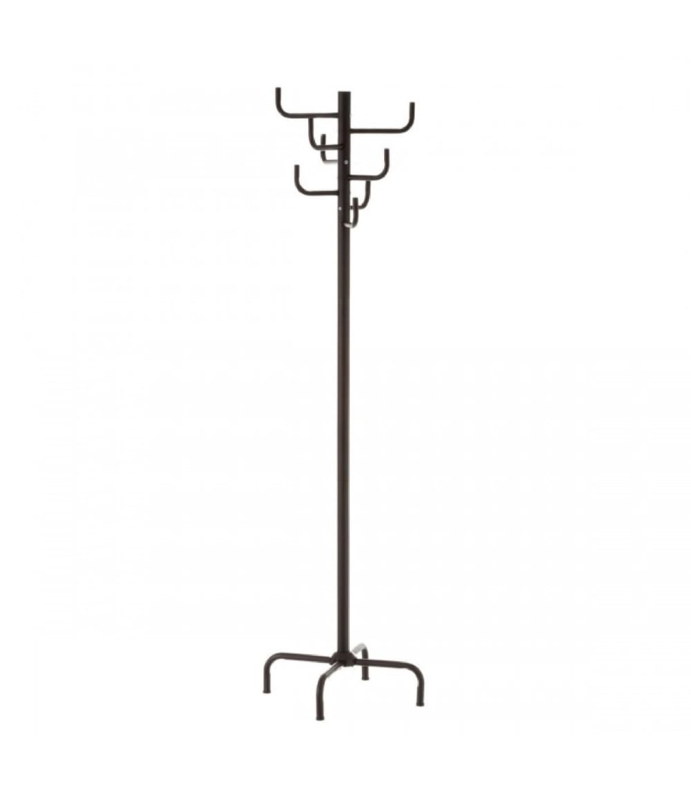 Portemanteau sur pied métal noir H183cm