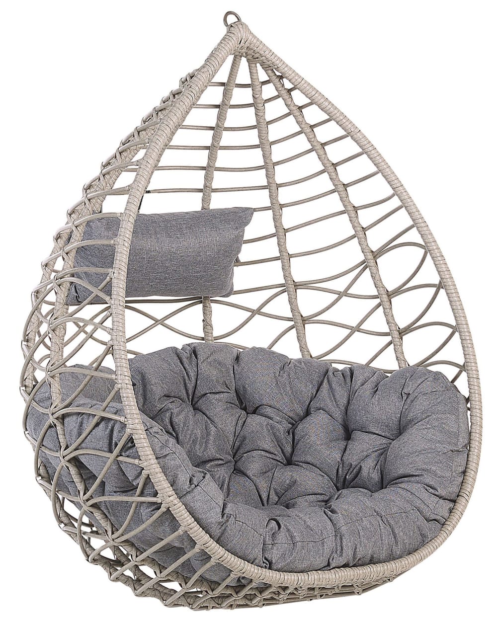 Fauteuil suspendu gris