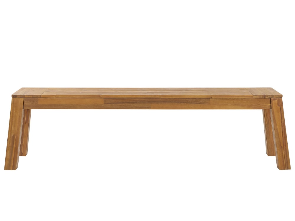 Banc de jardin 169 cm acacia marron