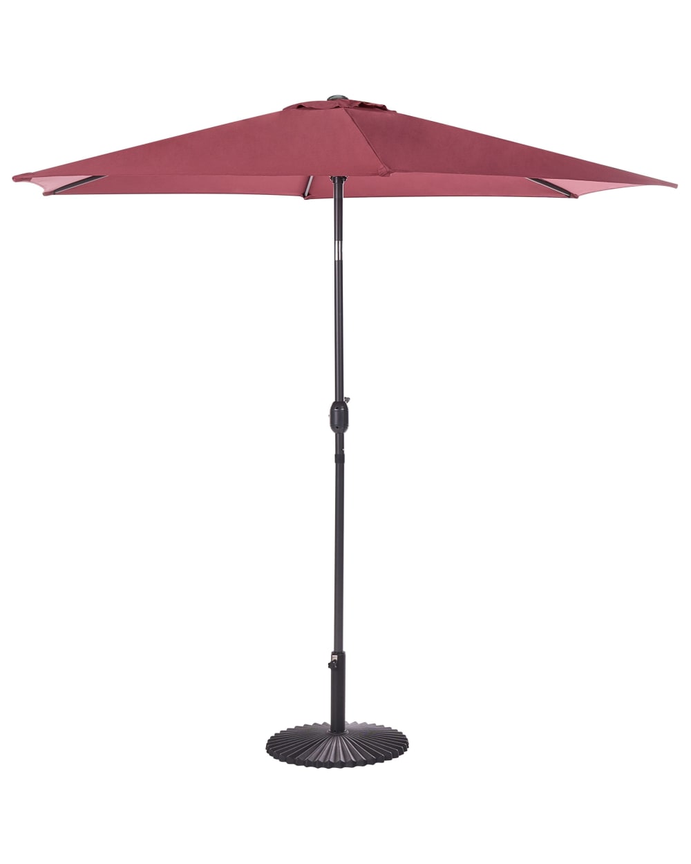 Marktschirm Aus Metall 266, Rot