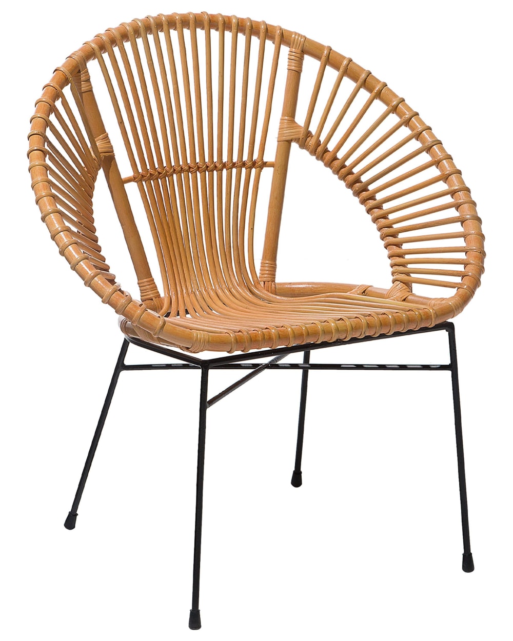 Chaise de salle à manger - rotin