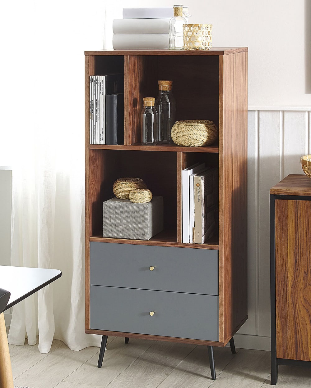 Regal aus Holzwerkstoff 139cm, braun - Maisons Du Monde