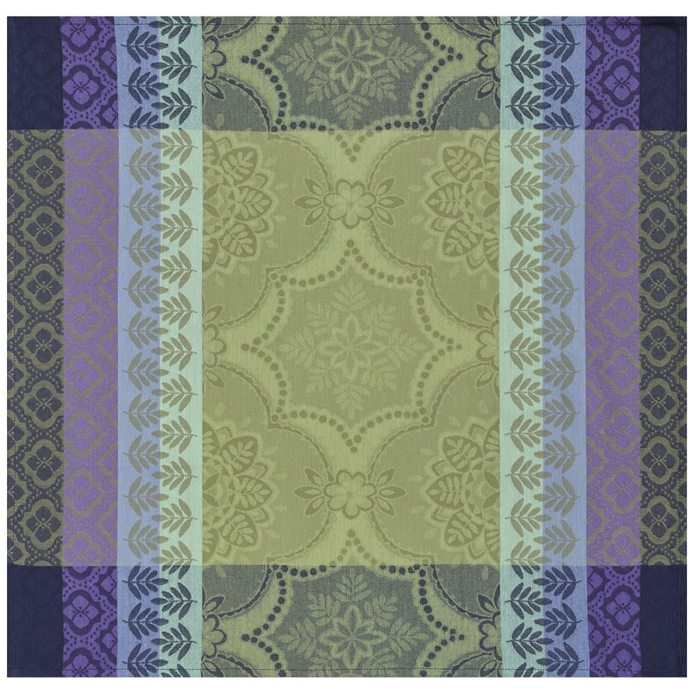 Serviette en coton olive 58 x 58