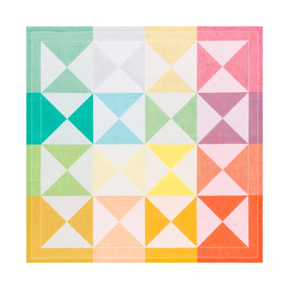 Serviette en coton multico 52 x 52