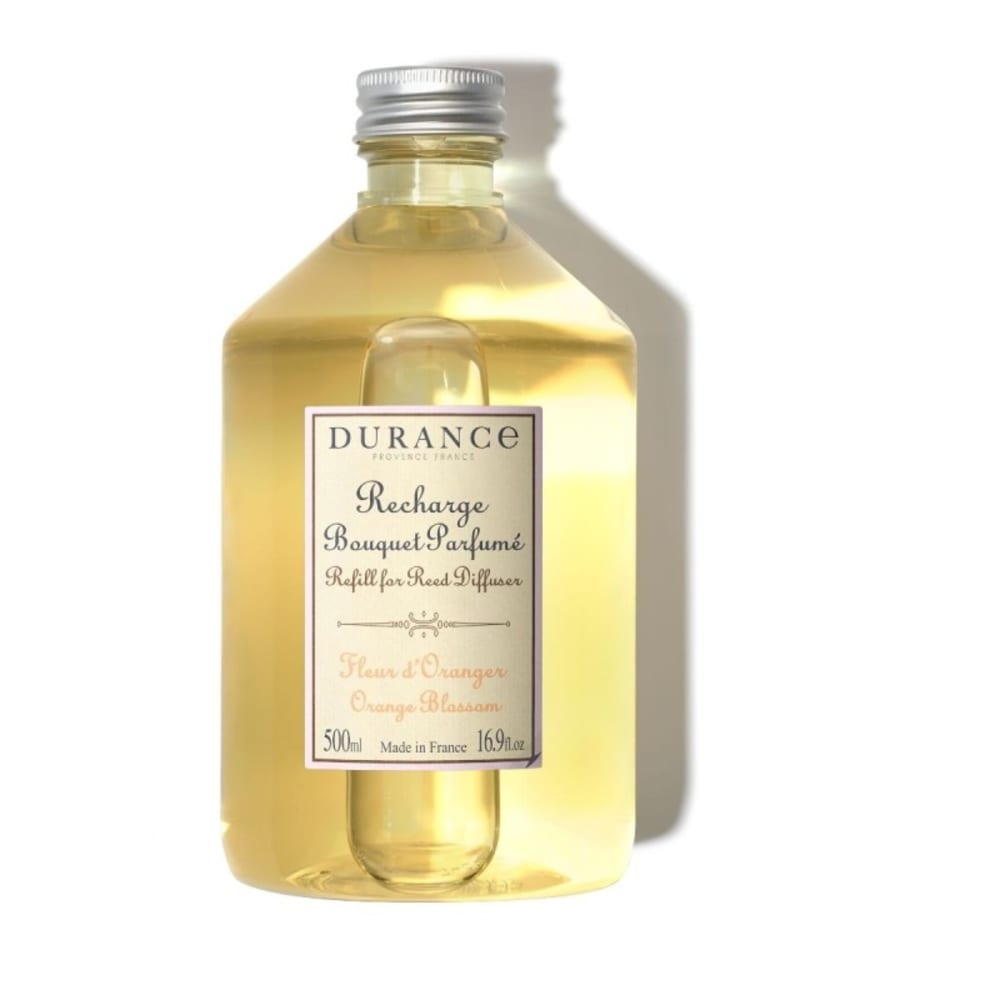 Durance Recharge bouquet parfumé fleur d'oranger 500ml Transparent Pvc - Poly Chlorure De Vinyle