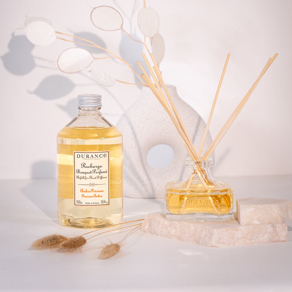Recharge bouquet parfumé ambre précieux 500ml - Maisons du Monde