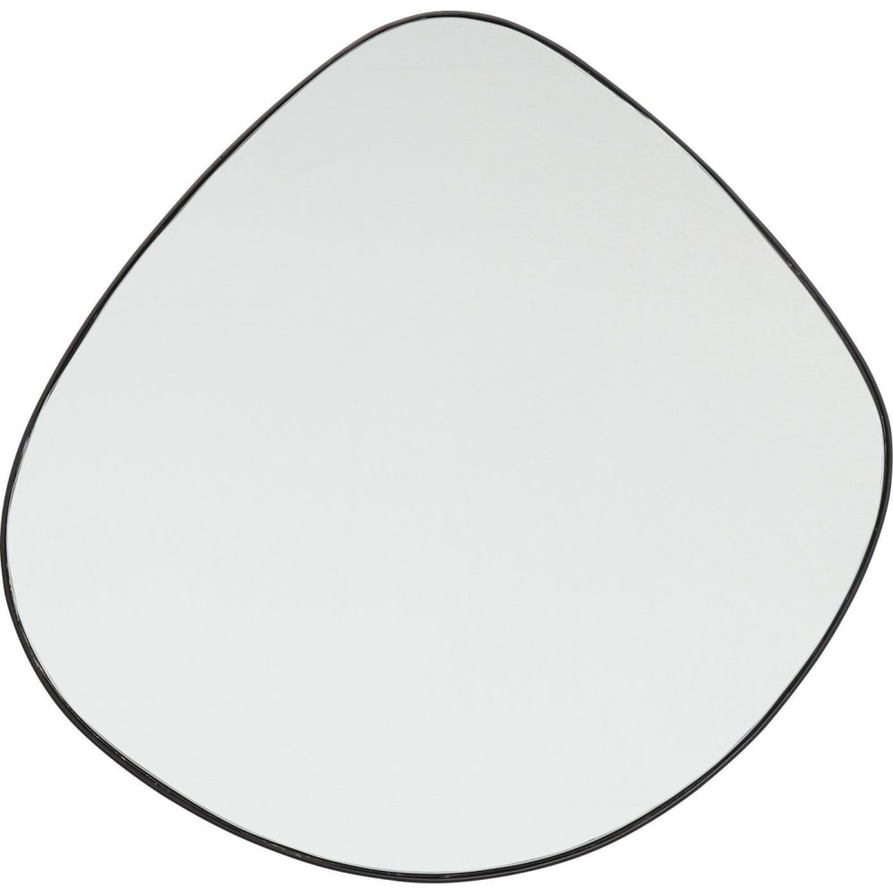Kare Design Miroir en métal noir 90x93 style contemporain - Acier
