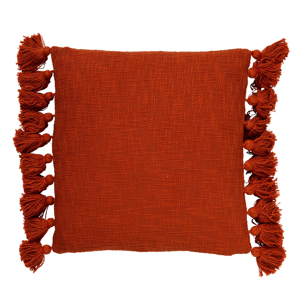 Dutch Decor Kissenbezug Orange 45x45 cm style landhaus orange Baumwolle