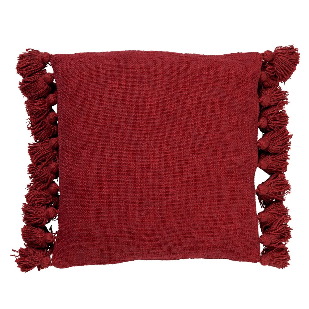 Dutch Decor Kissenbezug Rot 45x45 cm style landhaus Rot Baumwolle