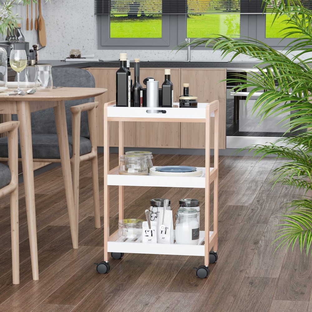 Küchenregal 2 Ebenen & abnehmbare Platte - Maisons Du Monde