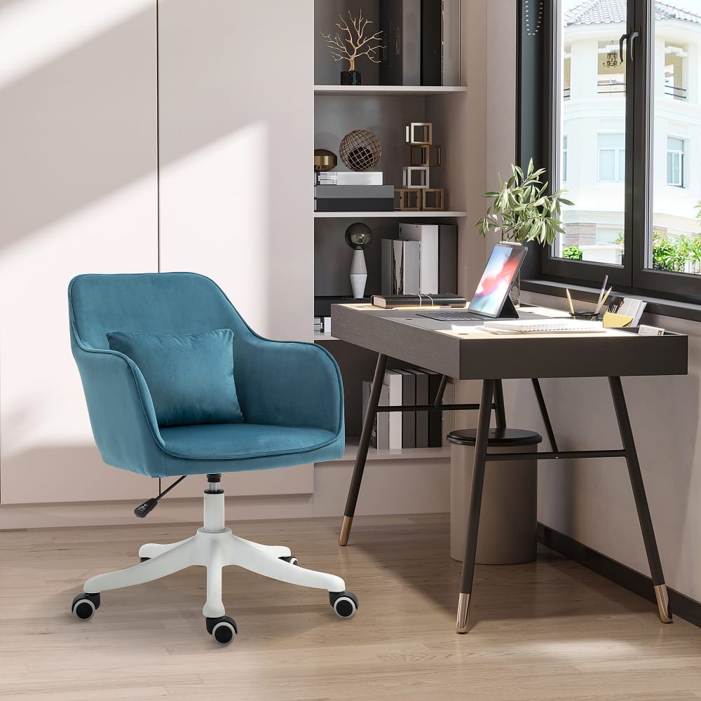 Massivholz-Bürostuhl, Velours - Maisons Du Monde