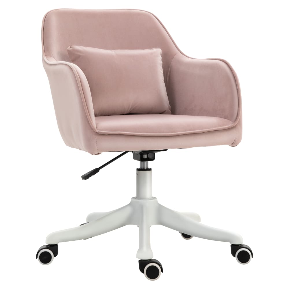 Chaise de bureau massante velours
