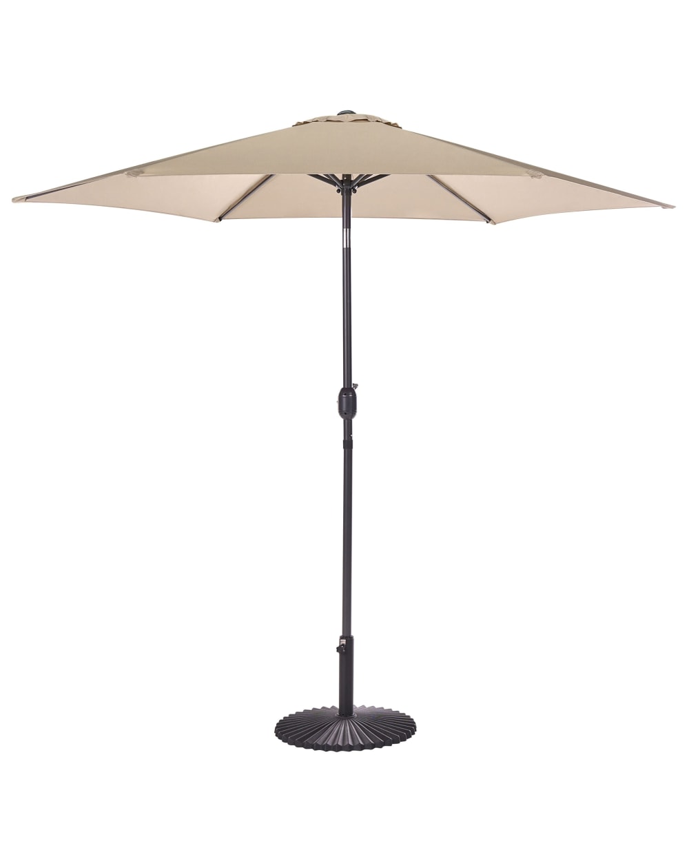 Marktschirm Aus Metall 266, Beige