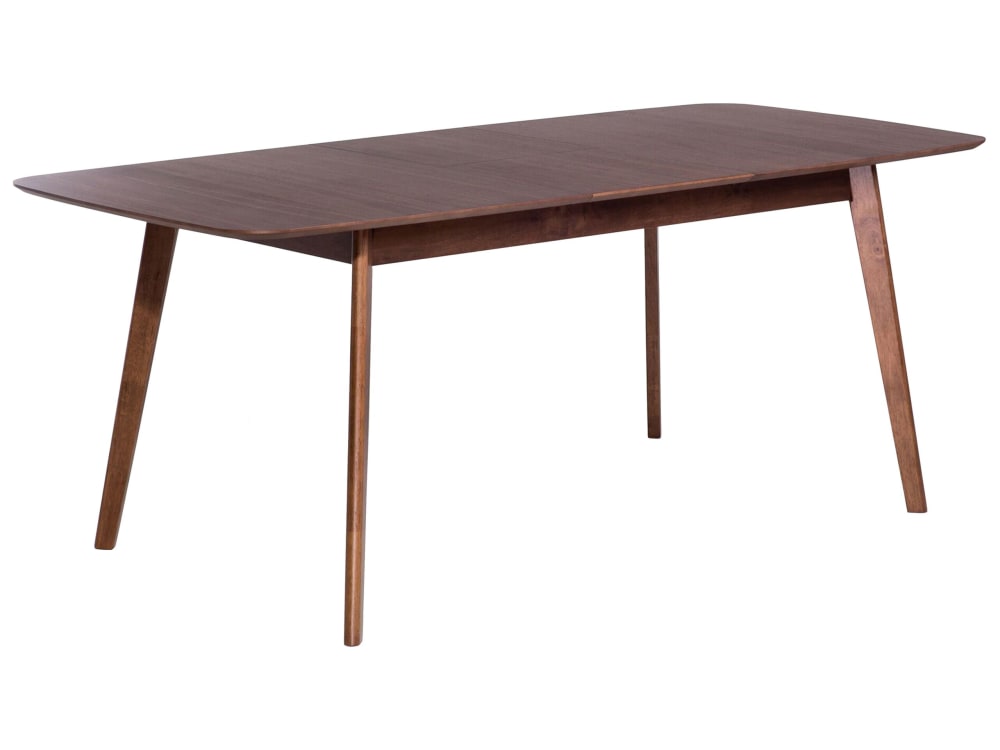 Beliani Esszimmertisch 8 Personen aus Mdf-platte, braun style vintage - Spanplatte