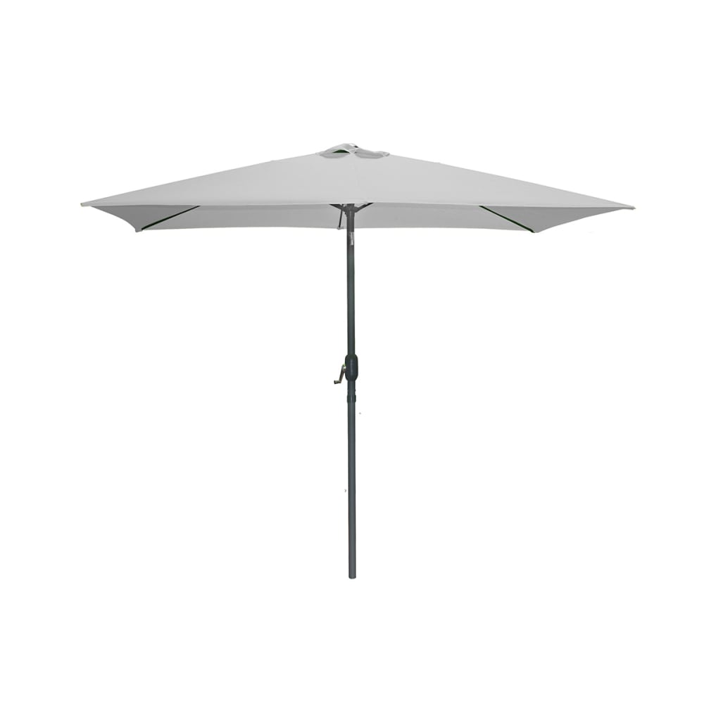 Parasol gris en polyester