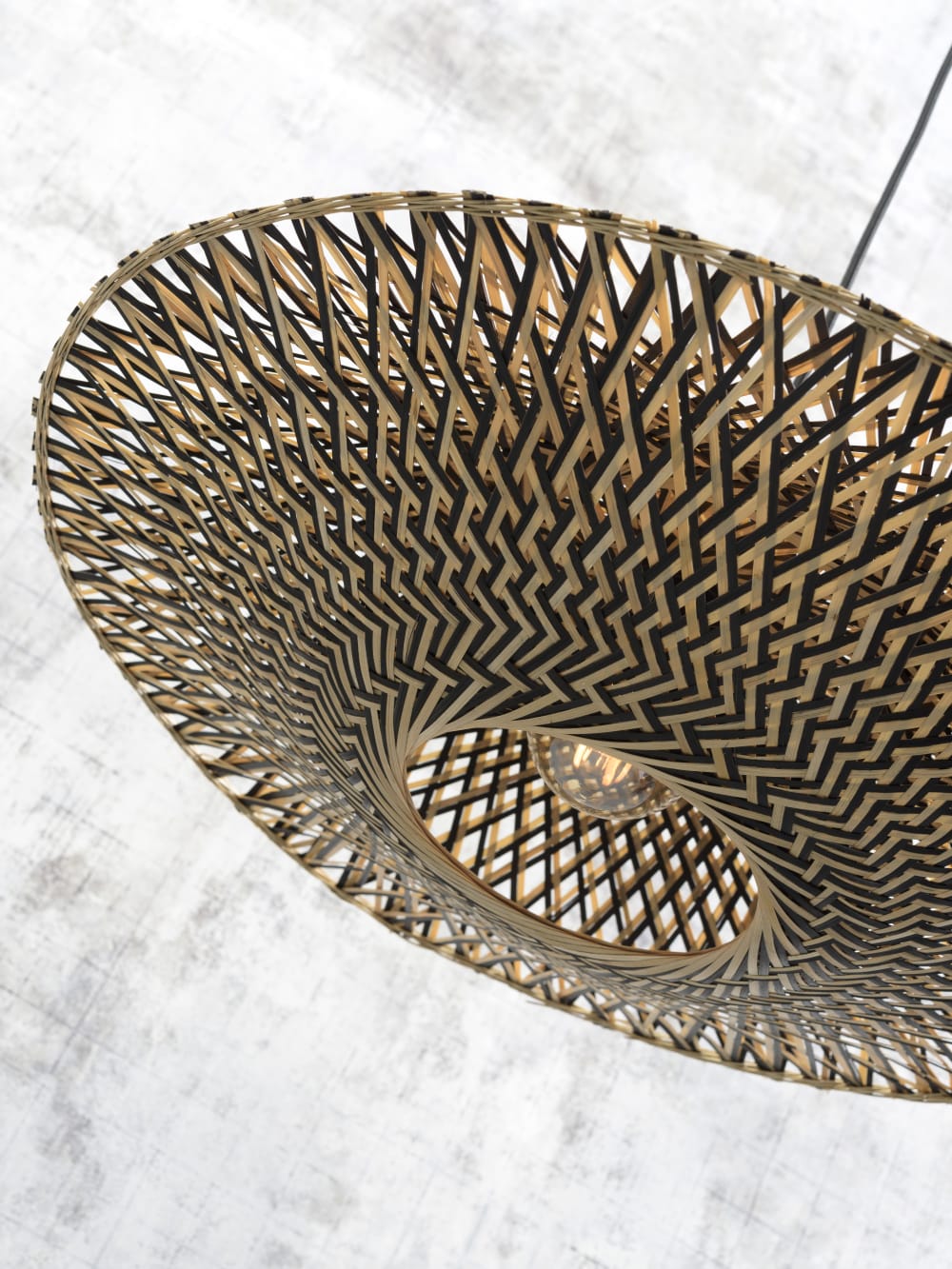 Lampadaire bambou H175cm — vue 4