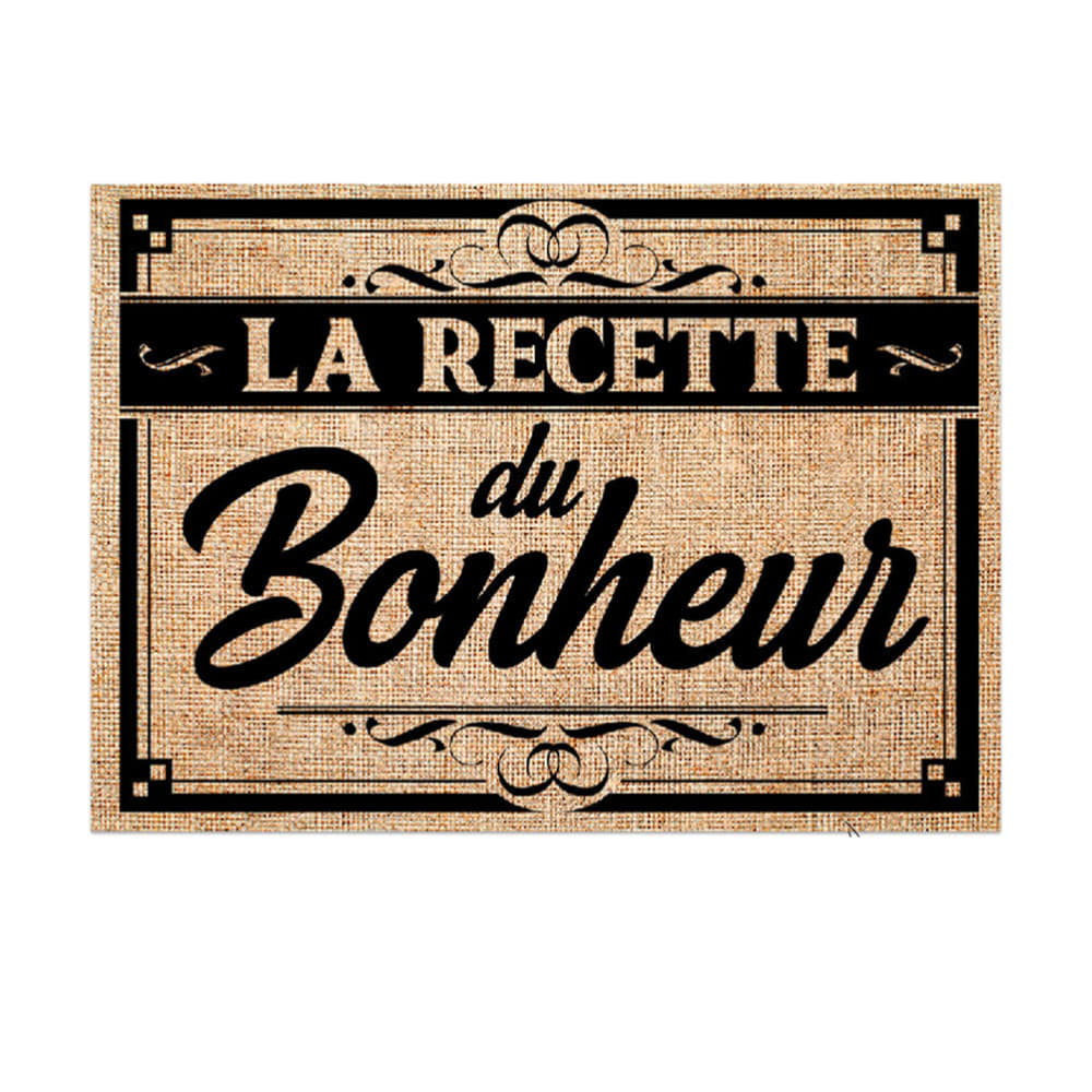 Set de table en toile de jute 42x29,5