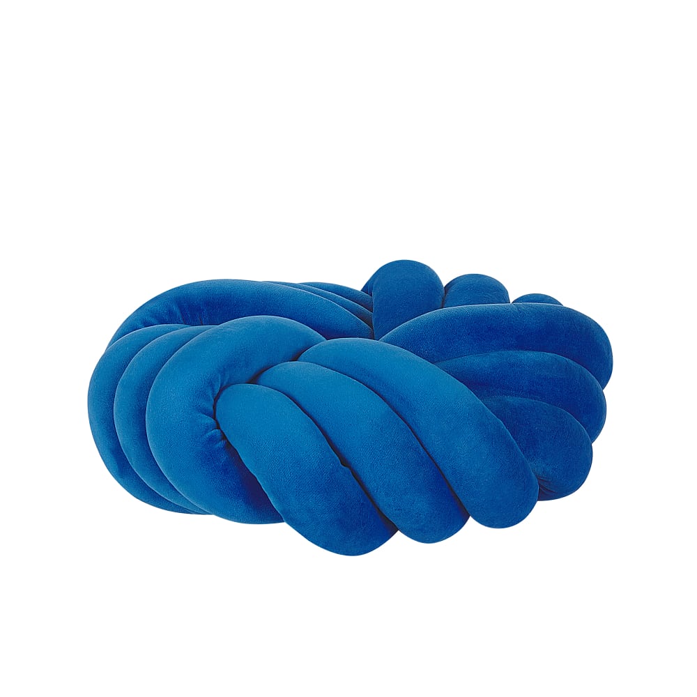 Dekokissen aus Stoff, blau - Maisons Du Monde