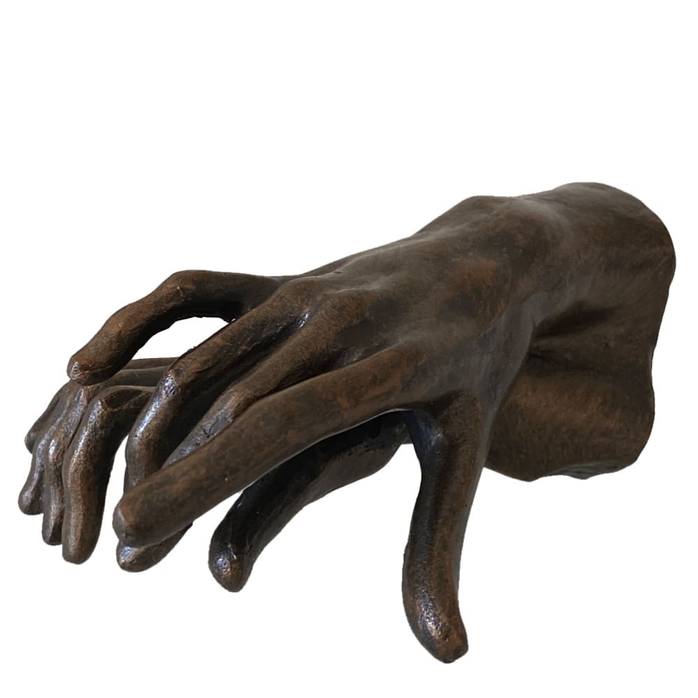Figure deux mains en résine L10cm - Maisons du Monde