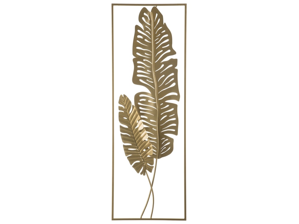 Wandobjekt Aus Metall 90Cm, Gold