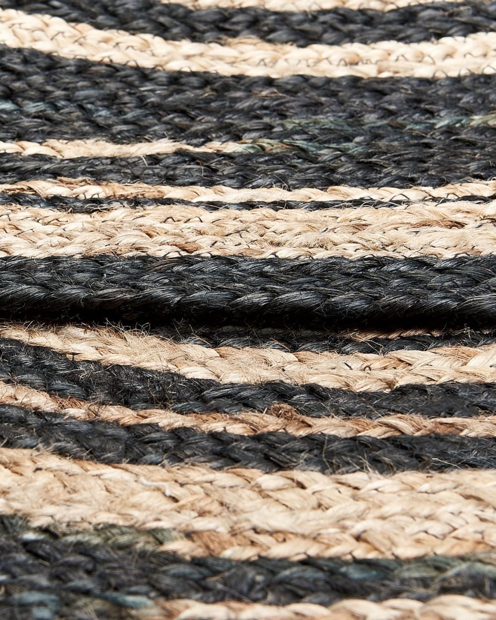 Tapis rond beige et noir D140cm — vue 4
