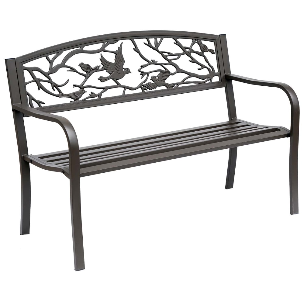 Banc 2 places de jardin - style