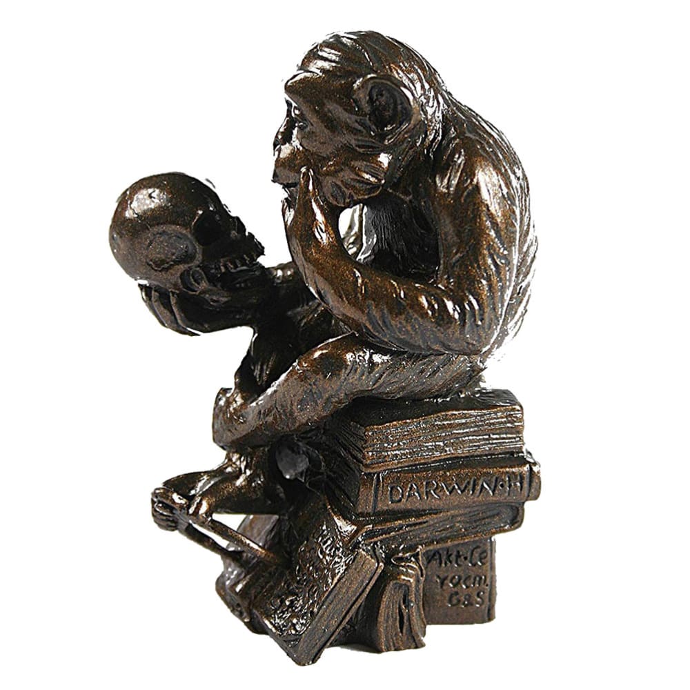 Figurine reproduction le singe savant H20cm - Maisons du Monde