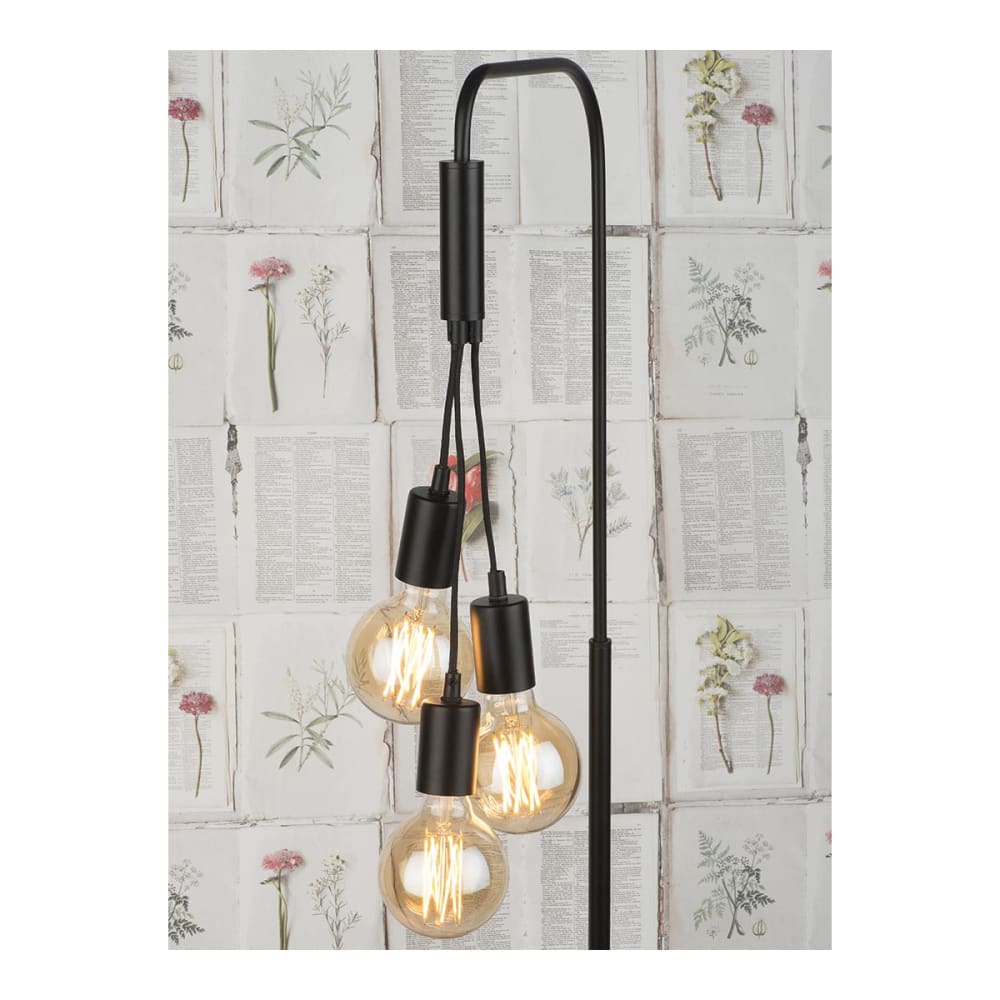 Lampadaire ciment 3 ampoules H190cm — vue 4