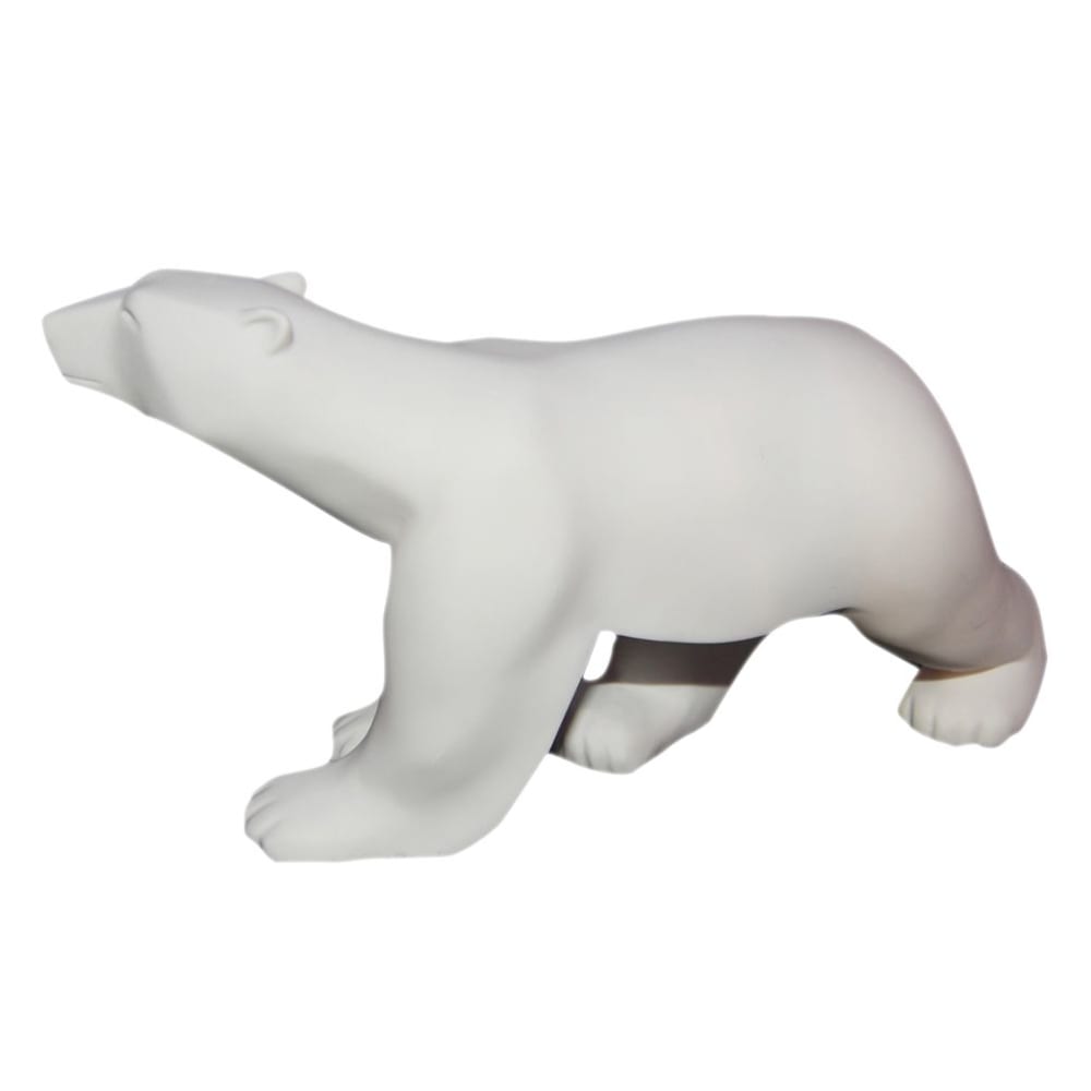 PARASTONE Statue L'ours Blanc de François Pompon - 18 x 35 x 8 cm Résine Dim : 18 x 35 x 8 cm