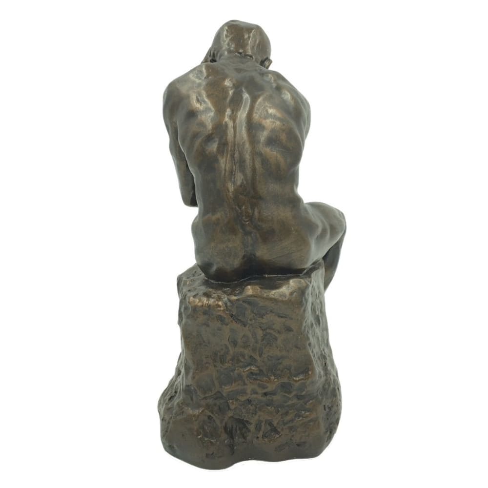 Reproduction du Penseur de Rodin H25cm - Maisons du Monde