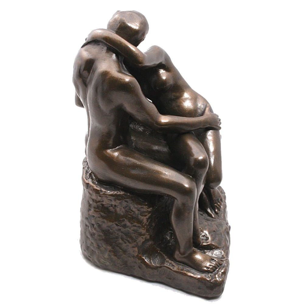 Figurine reproduction Le Baiser de Rodin H17cm - Maisons du Monde