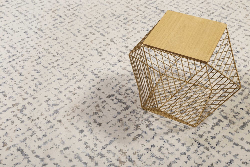 Tapis intérieur/extérieur design motif tons de gris beige bleu 120x170 - Maisons du Monde