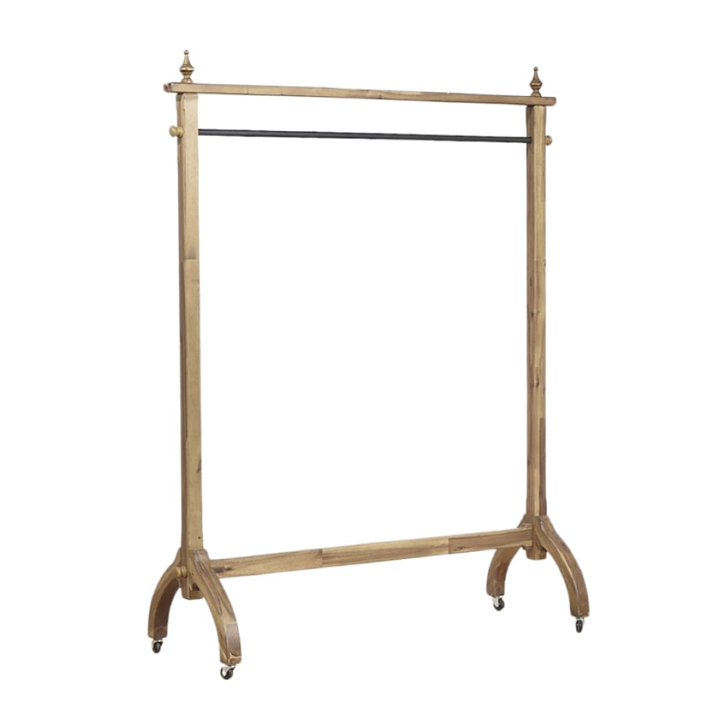 Portant en acacia 140 cm marron — Beyit