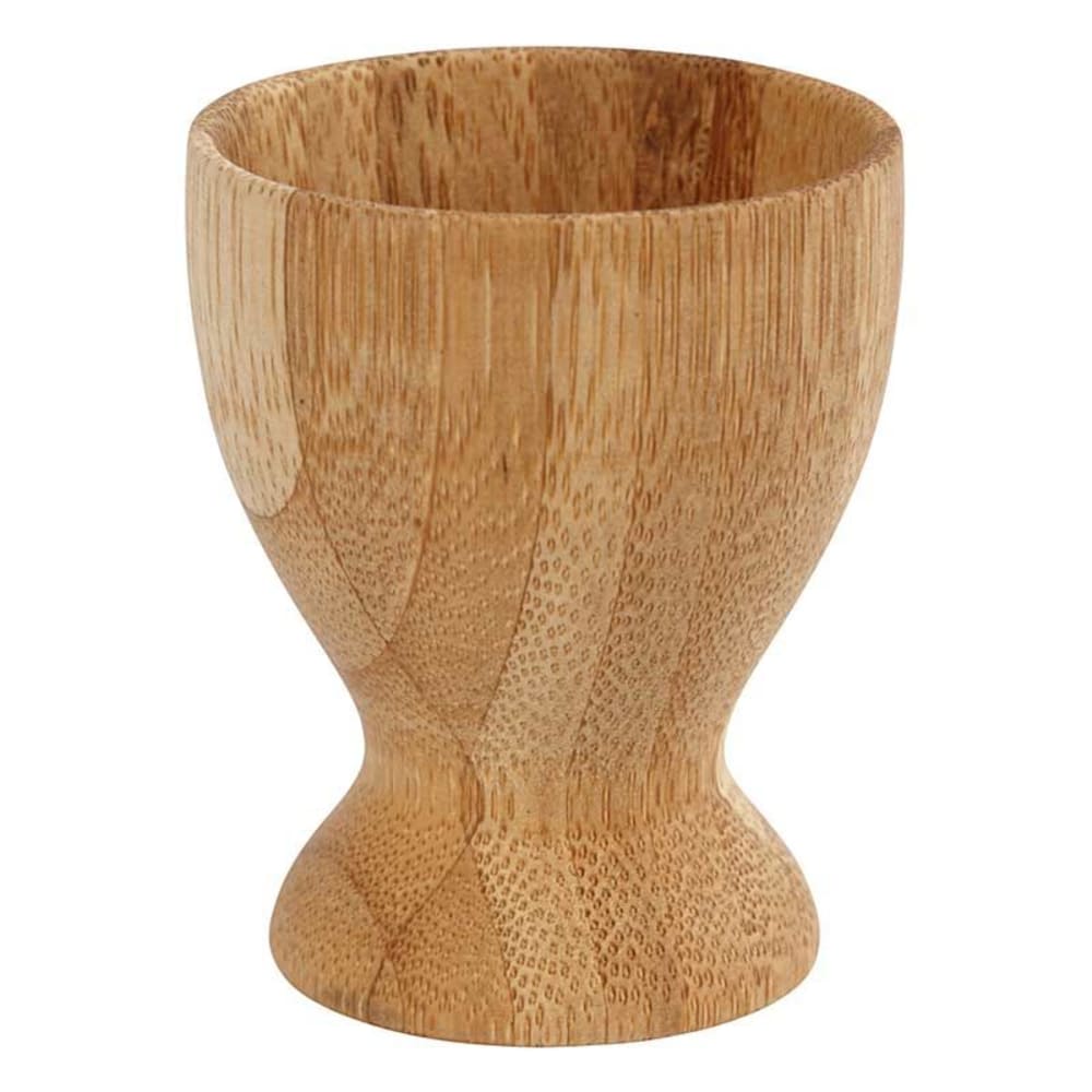 Coquetier en bambou à customiser 6xD4,8cm