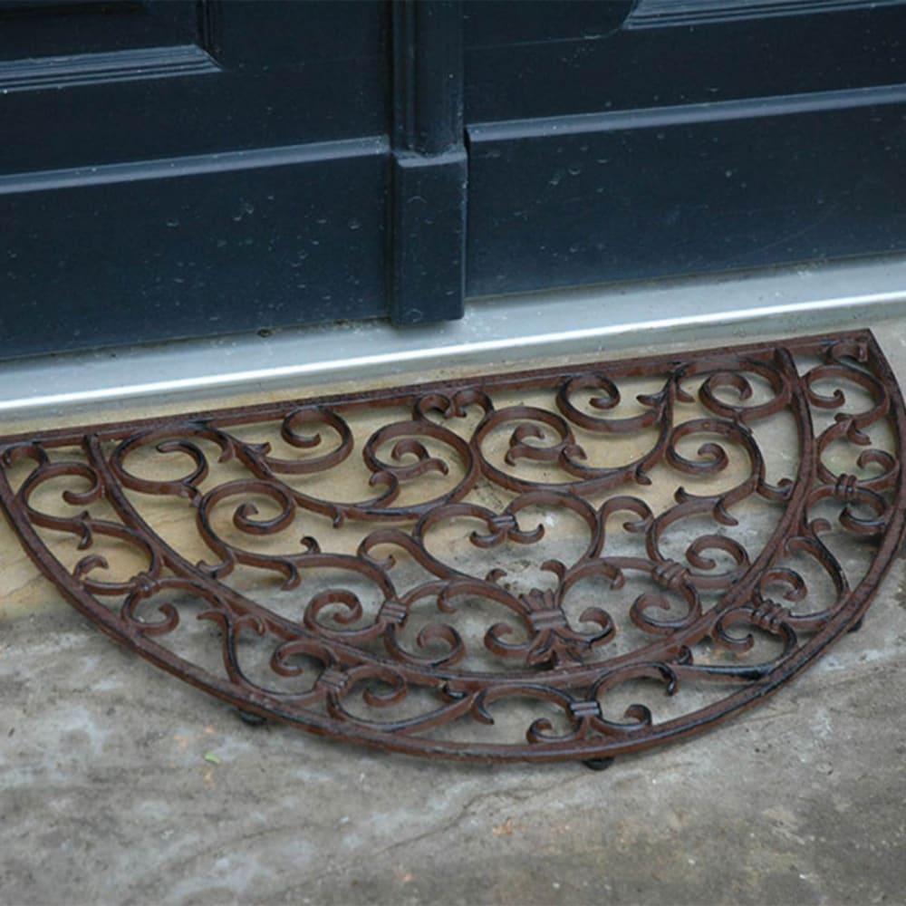 Paillasson demi-rond 69 x 41 cm - Maisons du Monde
