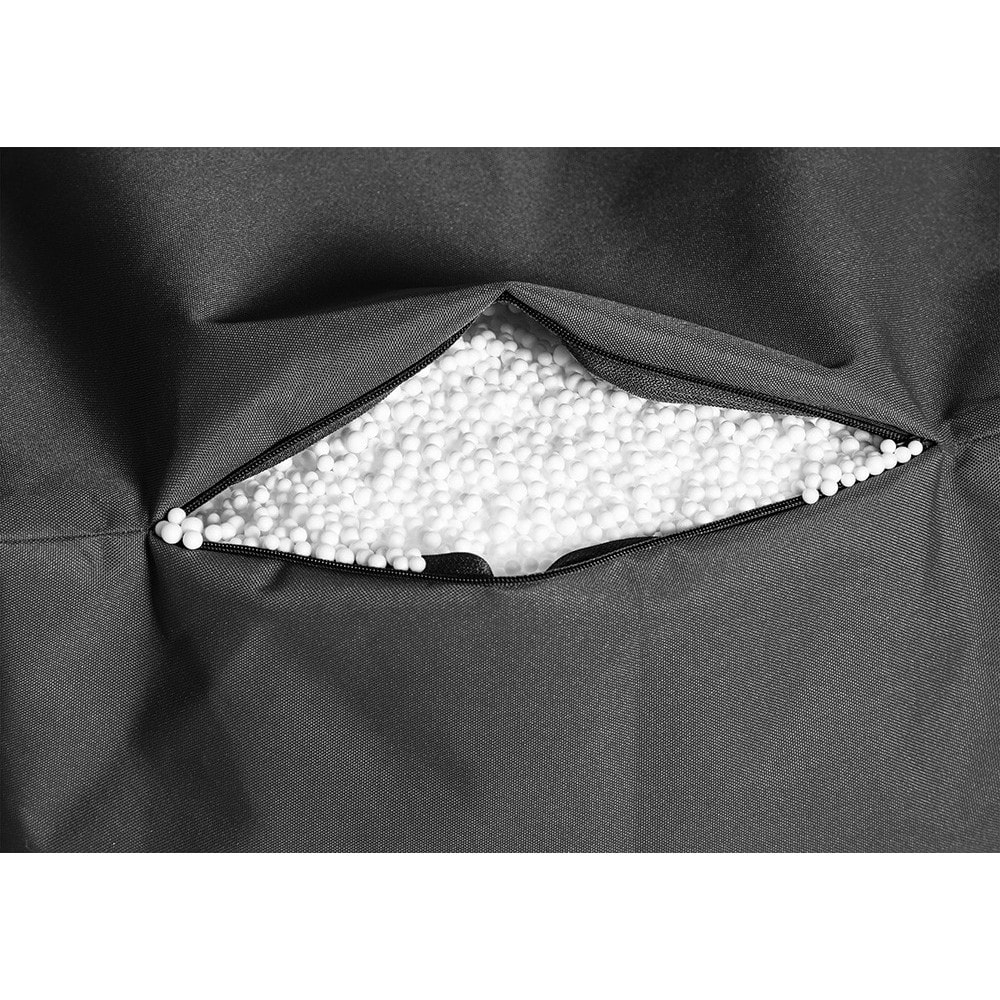 Coussin Geant BigFoot Noir