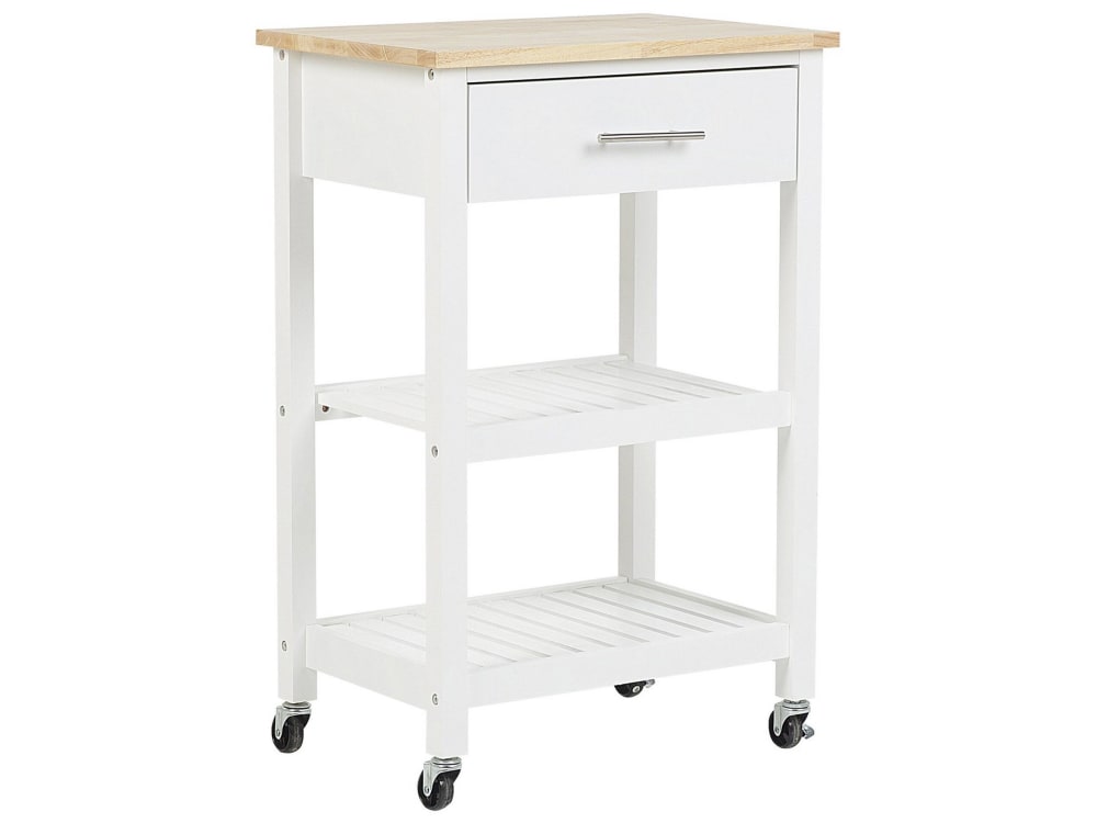 chariot de cuisine bois