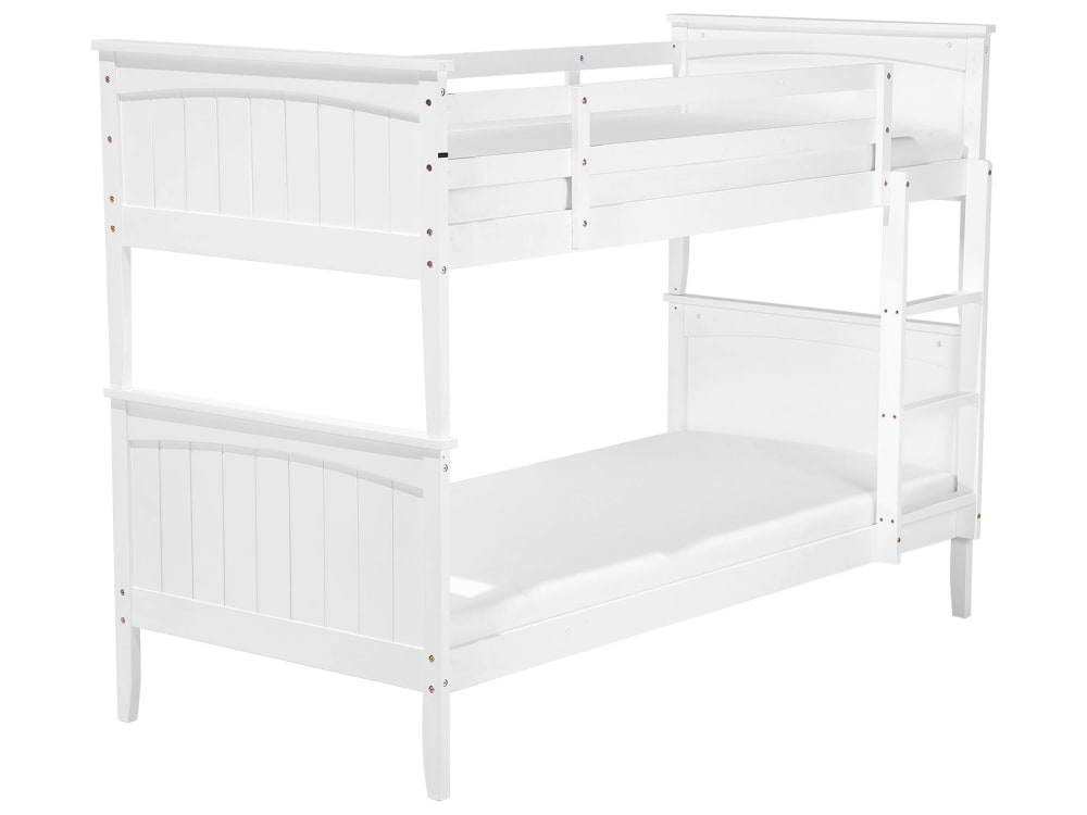 Lit d'enfant en bois blanc 90x200 Lit d'enfant en bois blanc 90x200