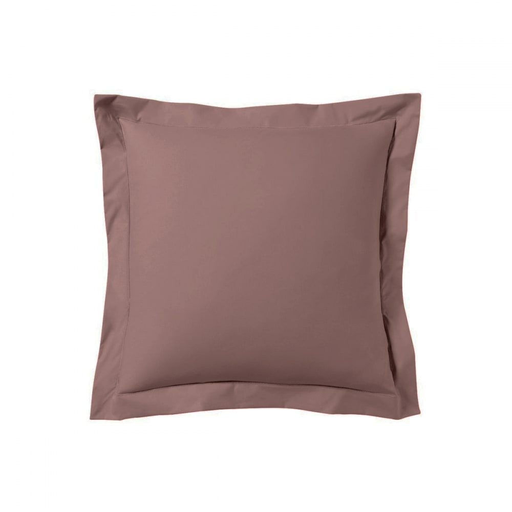 Juego de 2 fundas de almohada 63x63 cm satén de algodón rosa