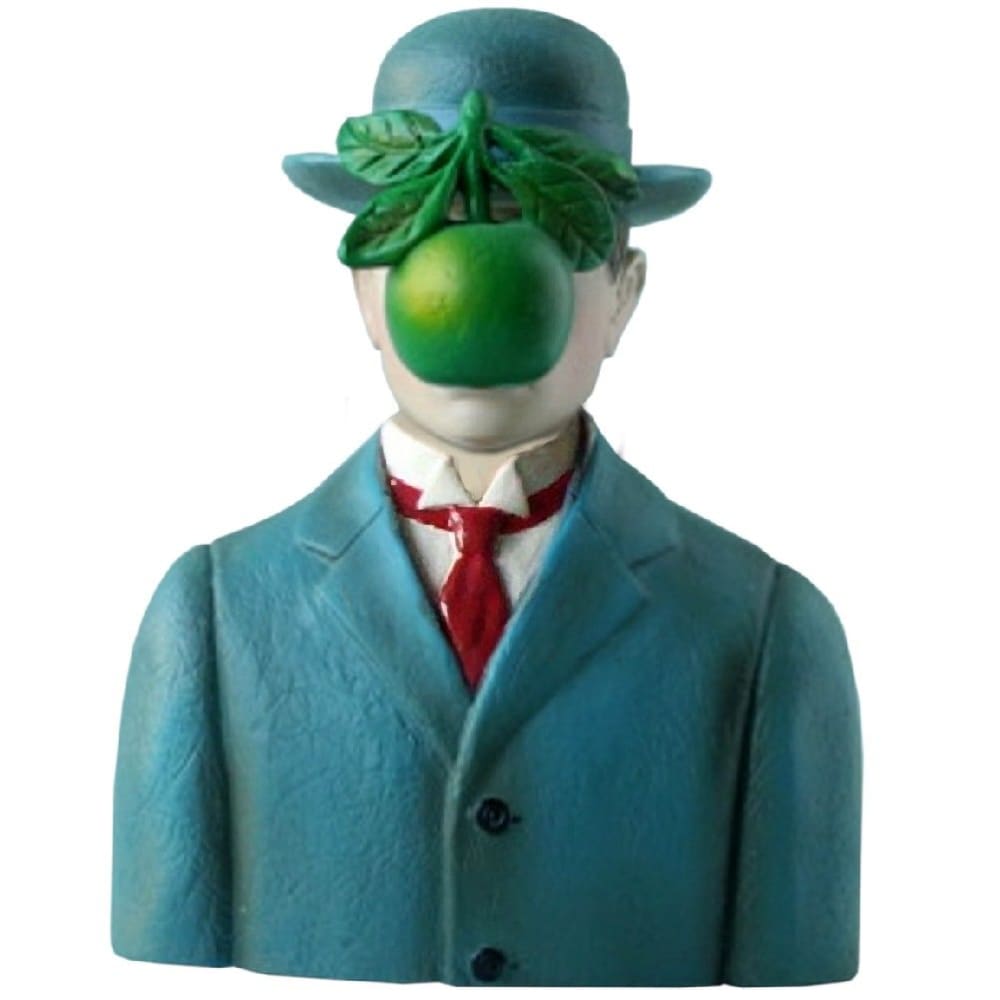 PARASTONE Statuette de collection Magritte - Le fils de l'homme Hauteur 13 cm Résine