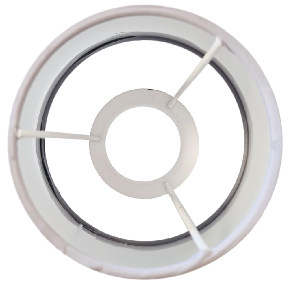 Petit abat-jour conique gris clair 13 cm — vue 4