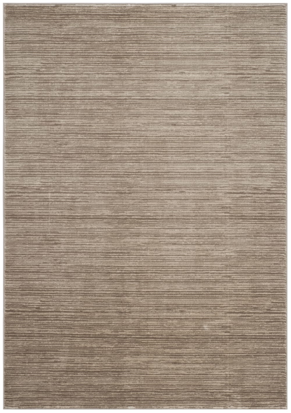 Tapis solide et tonale en polypropylène brun, 155 x 229 cm - Maisons du Monde
