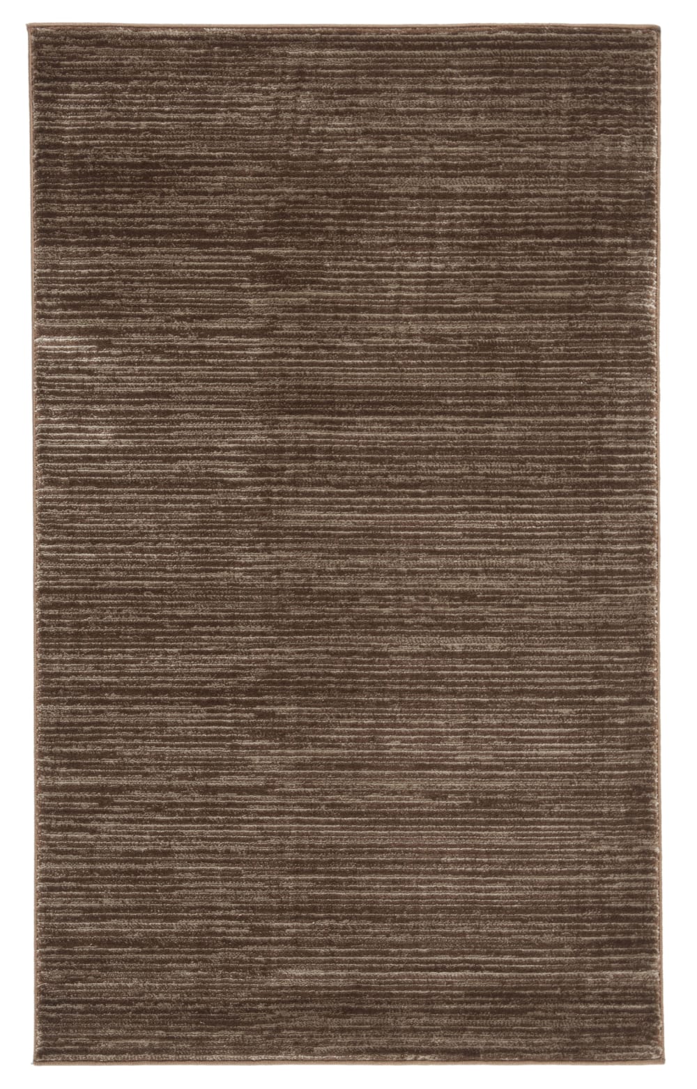Safavieh Tapis solide et tonale en polypropylène brun, 122 x 183 cm style contemporain Marron Pp - Polypropylène