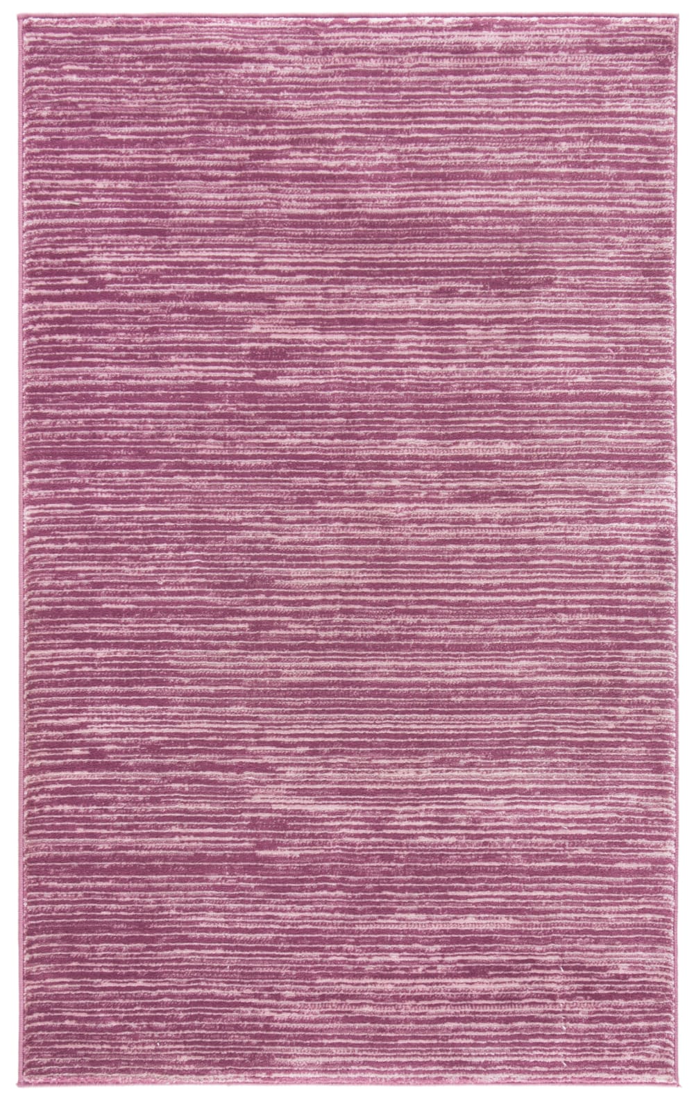 Tapis solide et tonale en polypropylène violet, 122 x 183 cm