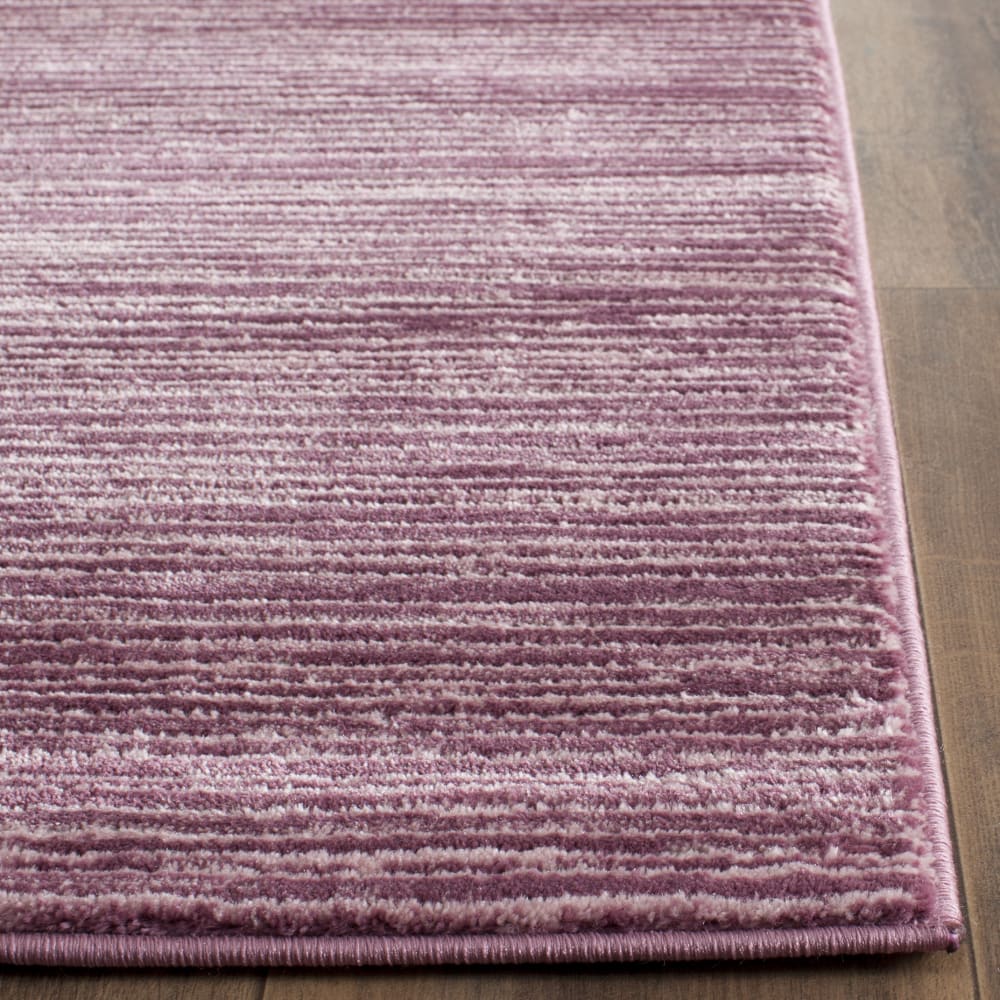 Tapis solide et tonale en polypropylène violet, 122 x 183 cm — vue 4