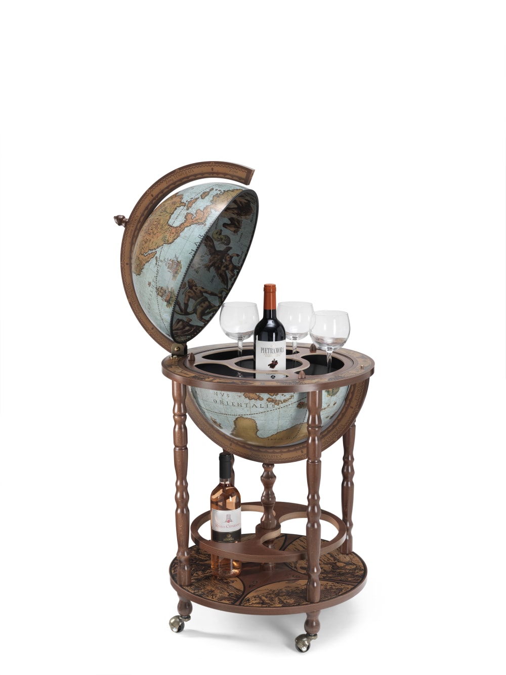 Minerva Blue Ocean globe bar D40cm