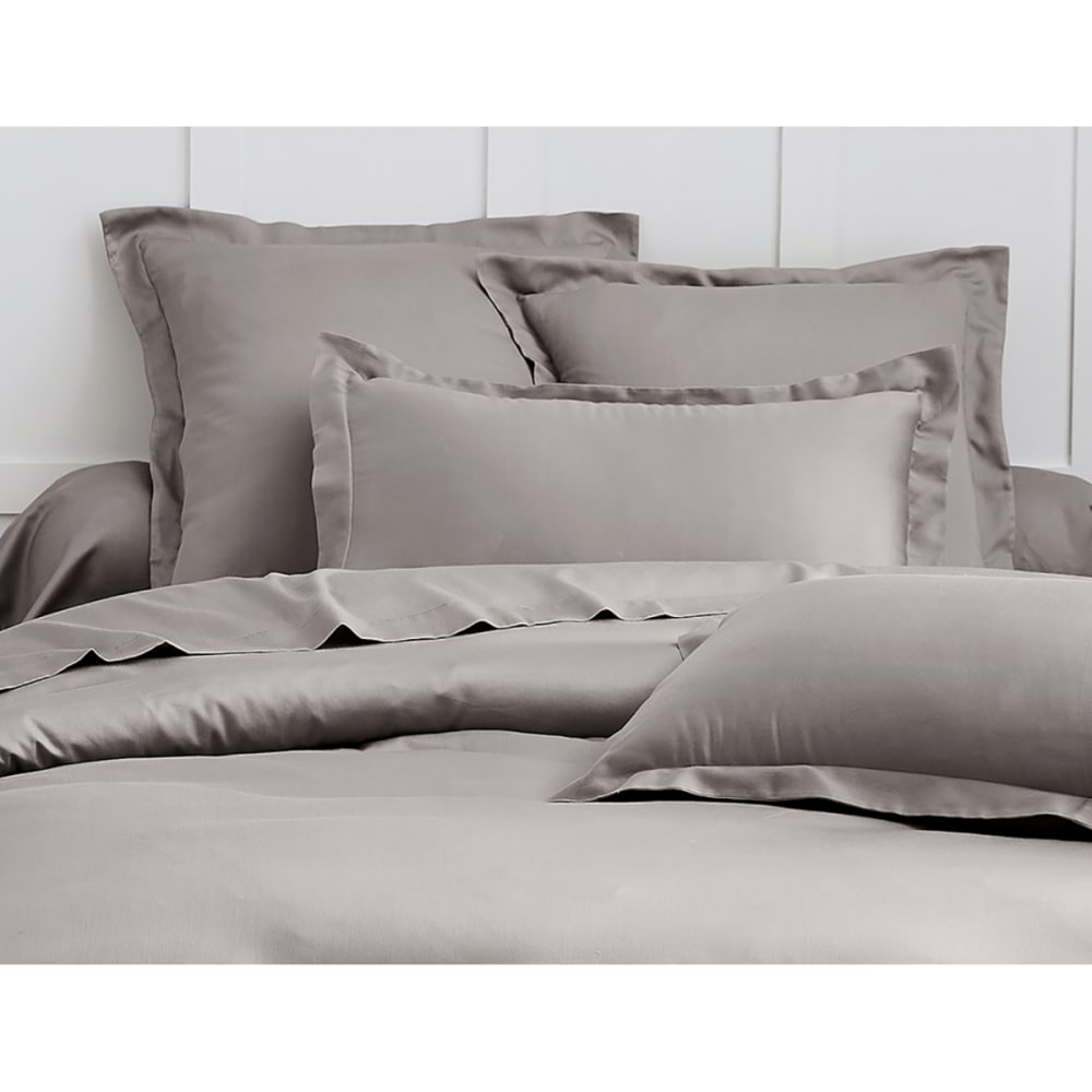 Juego de funda de edredón 200x200 cm+ 2fa 63x63cm de satén de algodón - Maisons du Monde