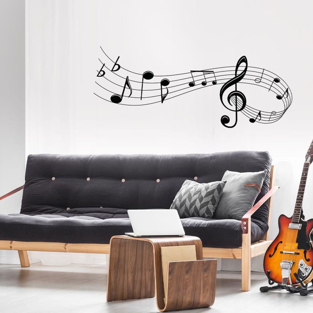 Stickers muraux musique 67x48cm - Maisons du Monde