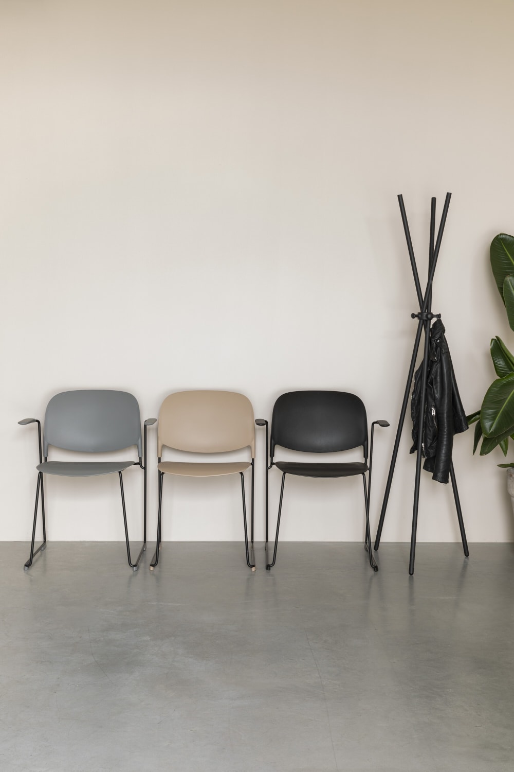 Porte-manteau en acier noir - Maisons du Monde