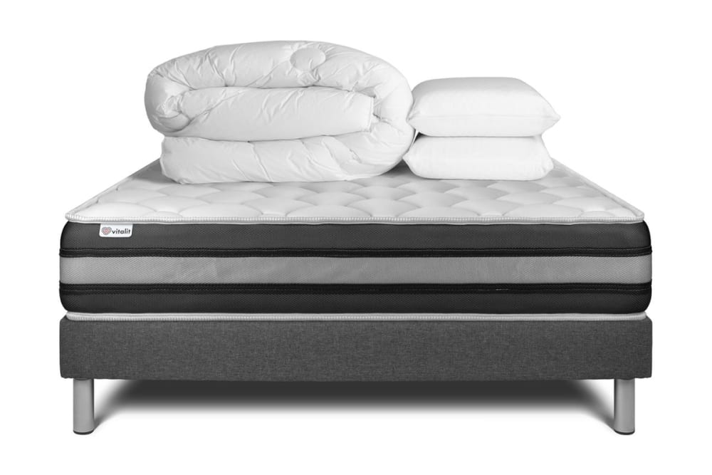 Pack sommier kit matelas - oreiller